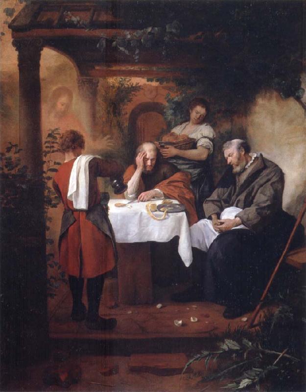 Jan Steen Supper at Emmaus Sweden oil painting art
